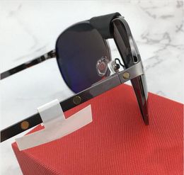 Wholesale-designer sunglasses 229099669 frame leather pilots popular selling style uv400 lens top quality protection eyew classic style