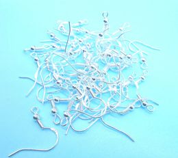 1000PCS/lot Earrings 925 Silver Polish Ear Wire Hook 925 STERLING SILVER French HOOKS French Style