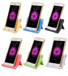 Portable Adjustable Angle Stand Cradle Holder Flexible Desk Phone holder Support Bracket Mount for Samsung huawei Phone Tablet flat