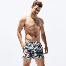 Summer Male Boardshorts man Summer Swim Trunks creative Boxer Briefs Maillot De Bain beach wear Free Shipping