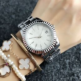 Fashion M design Brand Watches women's Girl Simple style Date Calendar Metal steel band Quartz Wrist Watch M71337k