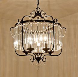 NEW round crystal chandelier Suspension lamp K9 crystal Pendant Light hanging lighting stair hotel hall lounge living room MYY