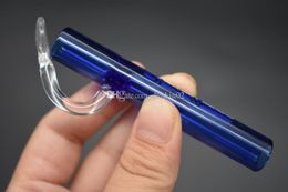 HOT LABS glass smoking pipes 14cm glass oil burner pipe for smoking CONCENTRATE TASTERS OIL WAX labs oil burner pipes