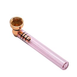 New Colorful Glass Bong Mini Smoking Pipe Portable Innovative Design Mouthpiece Tips Filter Tube Easy Clean High Quality Hot Cake DHL