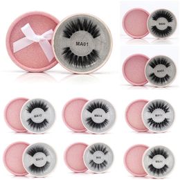 16 Styles 3D Faux Mink Eyelashes False Mink Eyelashes 3D Silk Protein Lashes 100% Handmade Natural Fake Eye Lashes