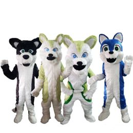 2019 factory sale hot Long hair fox mascot costume doll props custom cartoon characters