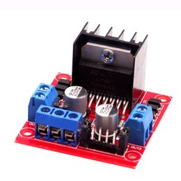 Freeshipping 10pcs New Dual H Bridge DC Stepper Motor Drive Controller Board Module L298N MOTOR DRIVER