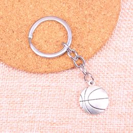 18*21mm double sided basketball KeyChain, New Fashion Handmade Metal Keychain Party Gift Dropship Jewellery