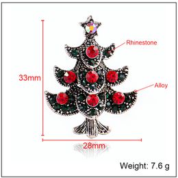 Fashion-selling clothing and ornaments in Europe and America; creative Christmas gifts; Christmas tree Brooches