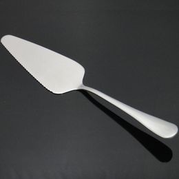 100pcs Triangle Pizza Pie Spade Stainless Steel Handle Cake Shovel Bread Spatula Stainless Steel Kitchen Baking Tools LX9039