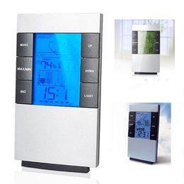 Promotion LCD Thermometer Hygrometer Rainfall Pressure Wind Speed Direction Wireless APP Weather Forecast Data Alarm Indoor