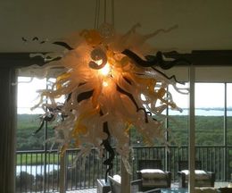 100% Mouth Blown CE UL Borosilicate Murano Glass Dale Chihuly Art Dining Room Corridor Lighting Chandeliers