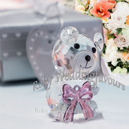 30pcs Choice Crystal Bear Favours Kid Party Favours Wedding Gifts Baby Shower Baptism Birthday Gifts Event Keepsake Ideas