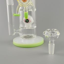 New Glass Jet Perc Heavy Eye design Glass Bong bubbler water pipes heady oil rigs Water Pipes bongs dab rig Colourful glass -Defect clearance