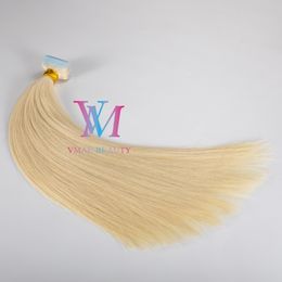 100g Unprocessed Remy Virgin Human Hair Extension Tape In Indian Natural Brown Blonde Double Drawn Straight