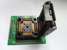 QFP144 TO DIP Programmer Adapter IC51-1444-1354-7 Yamaichi IC Test Socket TQFP144P 0.5mm Pitch Burn in Socket