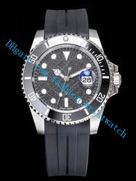 Promotion Price NEW 116610LN Stainless Black Ceramic Bezel 2836 Movement 40mm Rubber Strap Luminous Automatic Sports Men Watch Fashion Watch WITH box