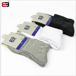 Men's Cotton Sports Socks Thickened Towel Bottom Terry Socks with Four Seasons Deodorant Sports Socks