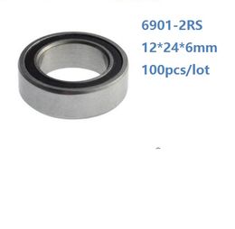 DIY Mechanicals 606RS 606-2RS Rubber Shielded Deep Groove Ball Bearing 6x17x6mm 2