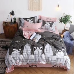 Selling Bedding Sets Fleece Fabric Quilt Cover 4 Pics Duvet Cover High Quality Bedding Suits Bedding Supplies Home Textiles317l