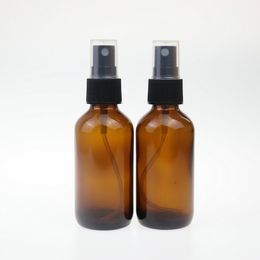 10ml/15ml/ 30ml/50ml/100ml Refillable Press Pump Glass Spray Bottle Oils Liquid Container for Oil Liquids