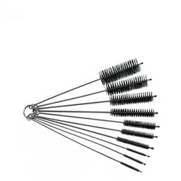 Airbrush Cleaning Brush Needle Mouth Spray Needle&Brush Kit Tattoo Body Piercing Repair Tool Fast Shipping F3272