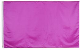 Solid Purple Flag 90x150cm Custom Pure Vivid Colour Decorative Flags Banner Purple Hanging Flying 3x5 ft Polyester Print, free shipping