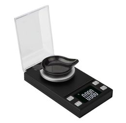 10g/20g/50g/100g Electronic Scales 0.001 LCD Digital Scale Jewelry Medicinal Herbs Portable Lab Weight Milligram Scale SN2963