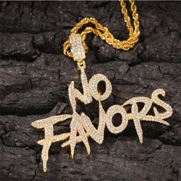 New Arrival 24"inch Men's Women's Hip Hop Stainless steel Pendant Chain No Favors Gold Silver Necklace