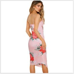 Women's Jumpsuits,casual Dresses, Rompers Skirt Floral Dress with Sleeveless Dresses Nuevo Estilo Vestido Para Chicas Mujeres 832