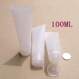 100ml Plastic grind arenaceous clamshell packaging hose,cleanser/hand cream/emulsion/toothpaste repackaging tube