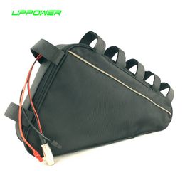 Triangle bag li-ion battery pack 48 volt Electric Bike battery 48V 15Ah Lithium ion battery for 8fun 750W motor