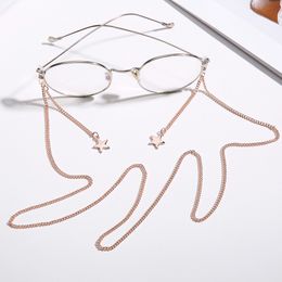 Wholesale- Wire Glasses Chain Cuerda Gafas Hot Sale Women Sunglasses Chain Popular Metal Glasses Rope Pendant Jewelry
