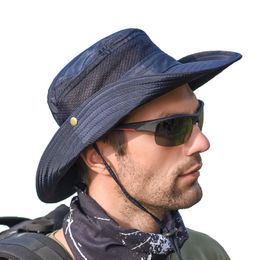 Fashion new outdoor fishing mountaineering hat for men summer sun shade sun hat summer fisherman hat WCW840