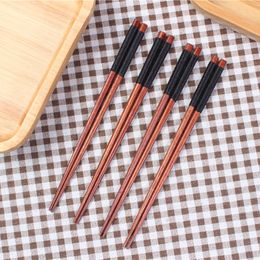 Pure Japanese Style Tableware Natural Chestnut Wood Chopsticks Sushi Chinese Food Tie Line Wooden Chopsticks WB1840