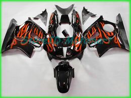 Motorcycle Fairing kit for HONDA CBR600F3 97 98 CBR 600 F3 1997 1998 ABS Red silver black Fairings set+gifts HH10