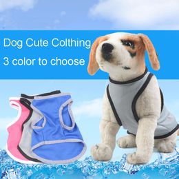 Pet Dog Clothes Nylon Pet Mesh Vest Soft Net Dog Mini Vest Adjustable Breathable Puppy Clothe Harness Dog Supplies Warm Cloth DH0193