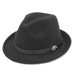 Unisex Adult New Top Fashion Jazz Fedora Brim Stylish Trilby Gangster Cap Outdoor Party Street Casual Elegant Hats Spring Summer