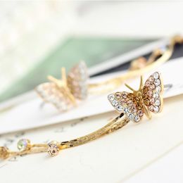 Fashion- Butterfly Long Tassel Dangle Drop Earrings Bridesmaid Teen Girl 2018 New Bday Birthstone Gifts Fashion Jewellery JS6 S914