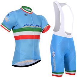2020 équipe Blanc ASTANA Cyclisme Vêtements de Vélo En Jersey ropa Homme Vélo Summer Pro