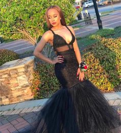 Sexy Prom Dresses South African Black Girls Appliques Formal Pageant Holidays Wear Graduation Evening Party Gowns Custom Made Plus Size