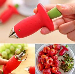 Strawberry Tomatoes Corer Stem Huller Remover Stalks Stem Remover Strawberry Feeder Fruit Vegetable Digging Tools