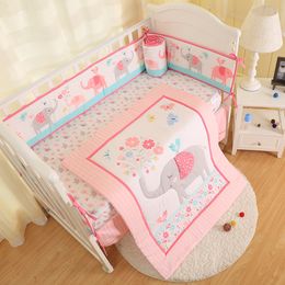 Agentes aduaneros bebé niños ropa de cama con aplicación asterisco rosa 80x80/35x40 cm 