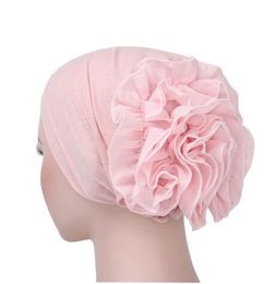 Muslim Headscarf Pile Heap Cap Women Soft Comfortable Hijab Islamic Chemotherapy Hat Turban Cap GB951