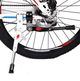 Bike Parking Rack Kickstand Mountain Bike Bicycle Cycle Prop Side Rear Kick Stand Bicycle Accessories bicycle feet tools LJJK2167