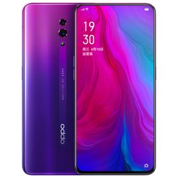 Original OPPO Reno 4G LTE Mobile Phone 6GB RAM 128GB 256GB ROM Snapdragon 710 Octa Core 48MP AI AF HDR OTG NFC Android 6.4" Full Screen Fingerprint ID Face Smart Cell Phone