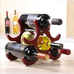 Creative solid wood wine rack wine rack decoration living room room decoration bar counter