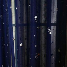 Window Star Tulle Curtains Modern Curtains for Living Room Transparent Tulle Curtain Window Drapes Sheer for The Bedroom Home Decoration
