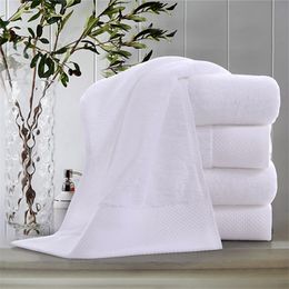 White Pure Cotton Towel for Household Bathroom Adult family face Towels Quick-drying Soft High Absorption