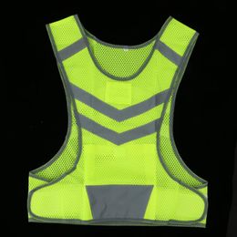 H1 Reflective Safety Vest Reflective Belt Visibility Cross Belt Band Harness Bel